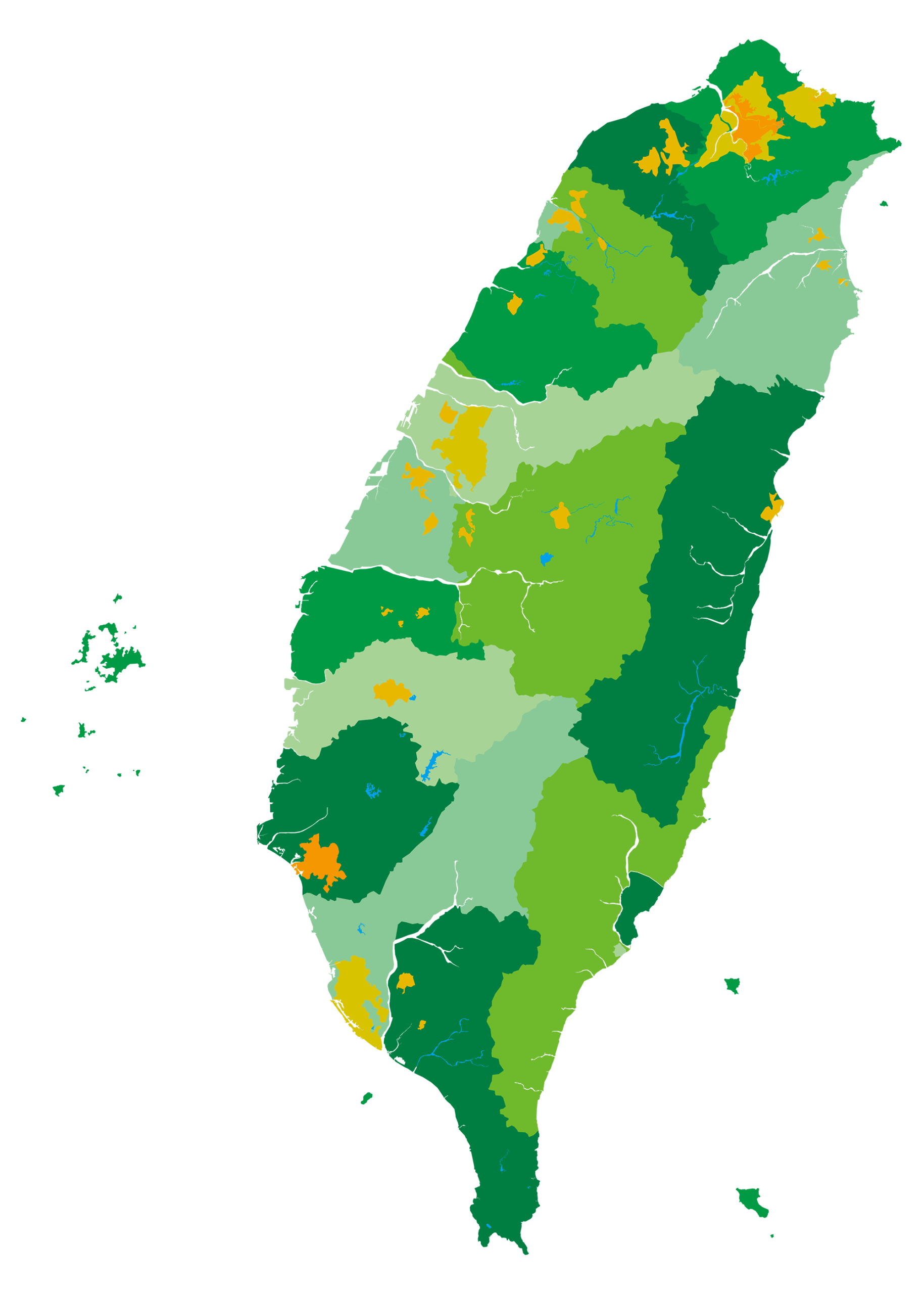 穿梭台灣縣市