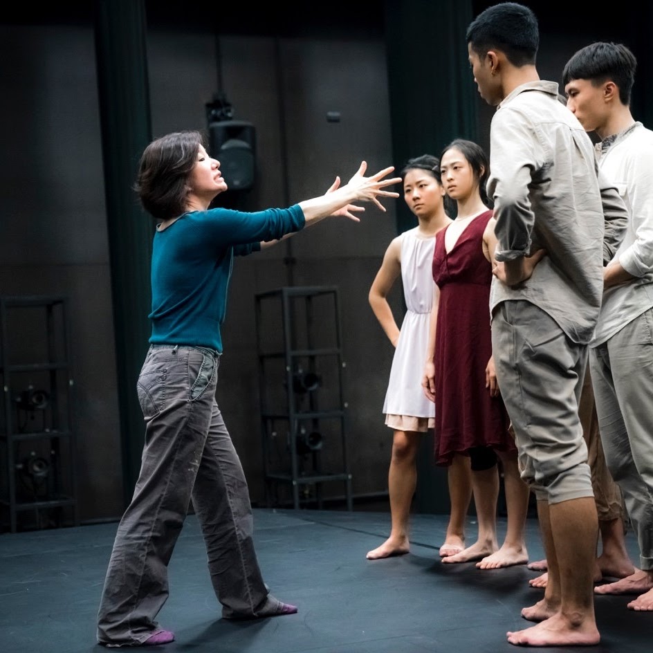 《極相林─實驗創作計畫》排練情形