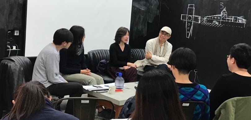 「天使熱愛的季節－何曉玫與她的《極相林》」學術研討會海報與現場師生參與實況