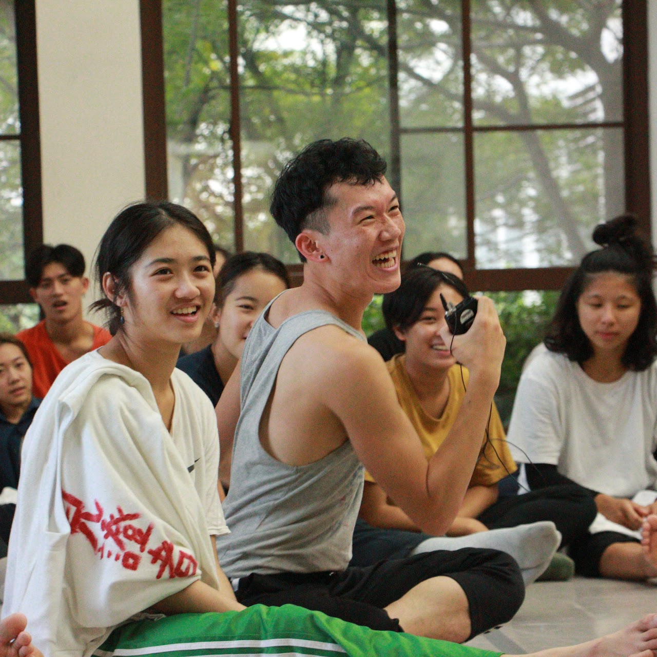 《趨勢探究‧動窺頂尖》學員與舞者、海外藝術家交流分享