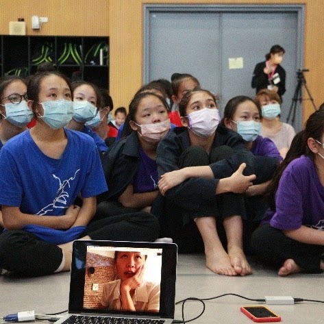 《趨勢探究‧動窺頂尖》學員與舞者、海外藝術家交流分享