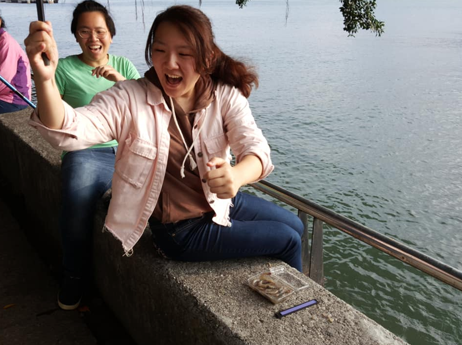 漁獲行動，研究生張舫涵作品