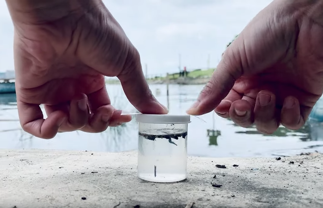 淡水河在地人／微關係，研究生盧柔君作品。