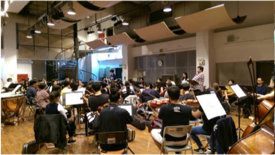 暑期工作坊排練情形2