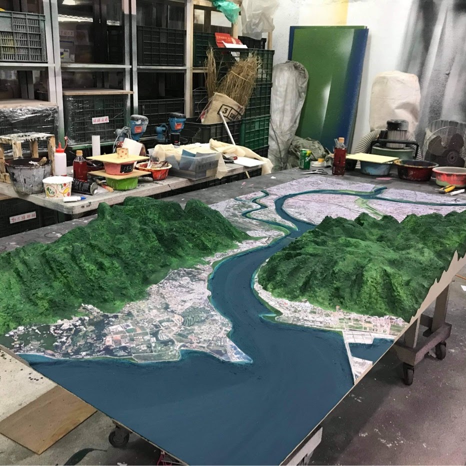 戰略立體地圖製作