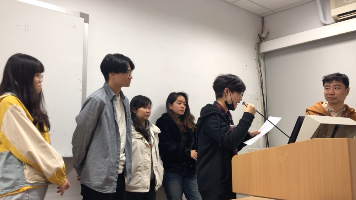 學生自製節目《如何看懂財經新聞》製作前期小組分享