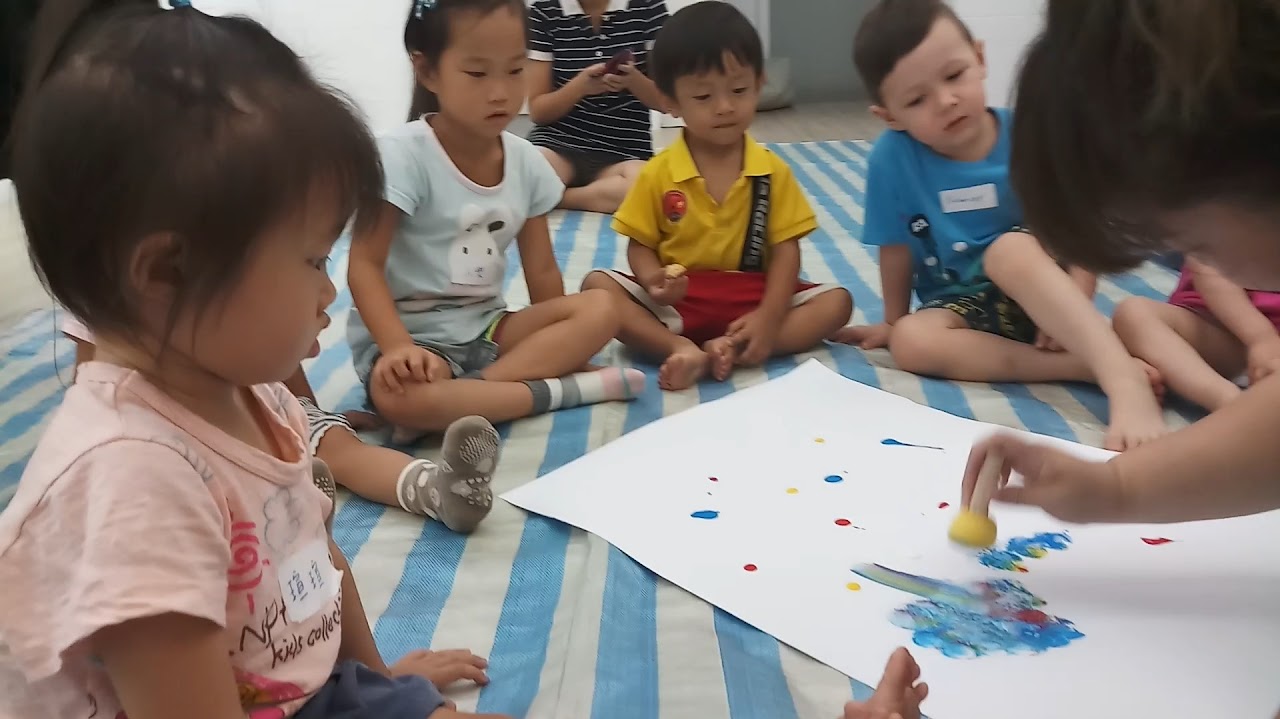 學生自製節目《幼兒的藝術之道》製作前期試拍截圖