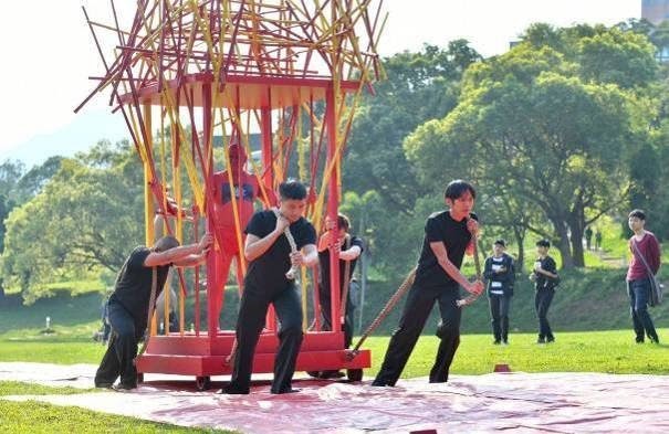 2019牛奔藝術節－行為藝術網路直播表演開幕進場