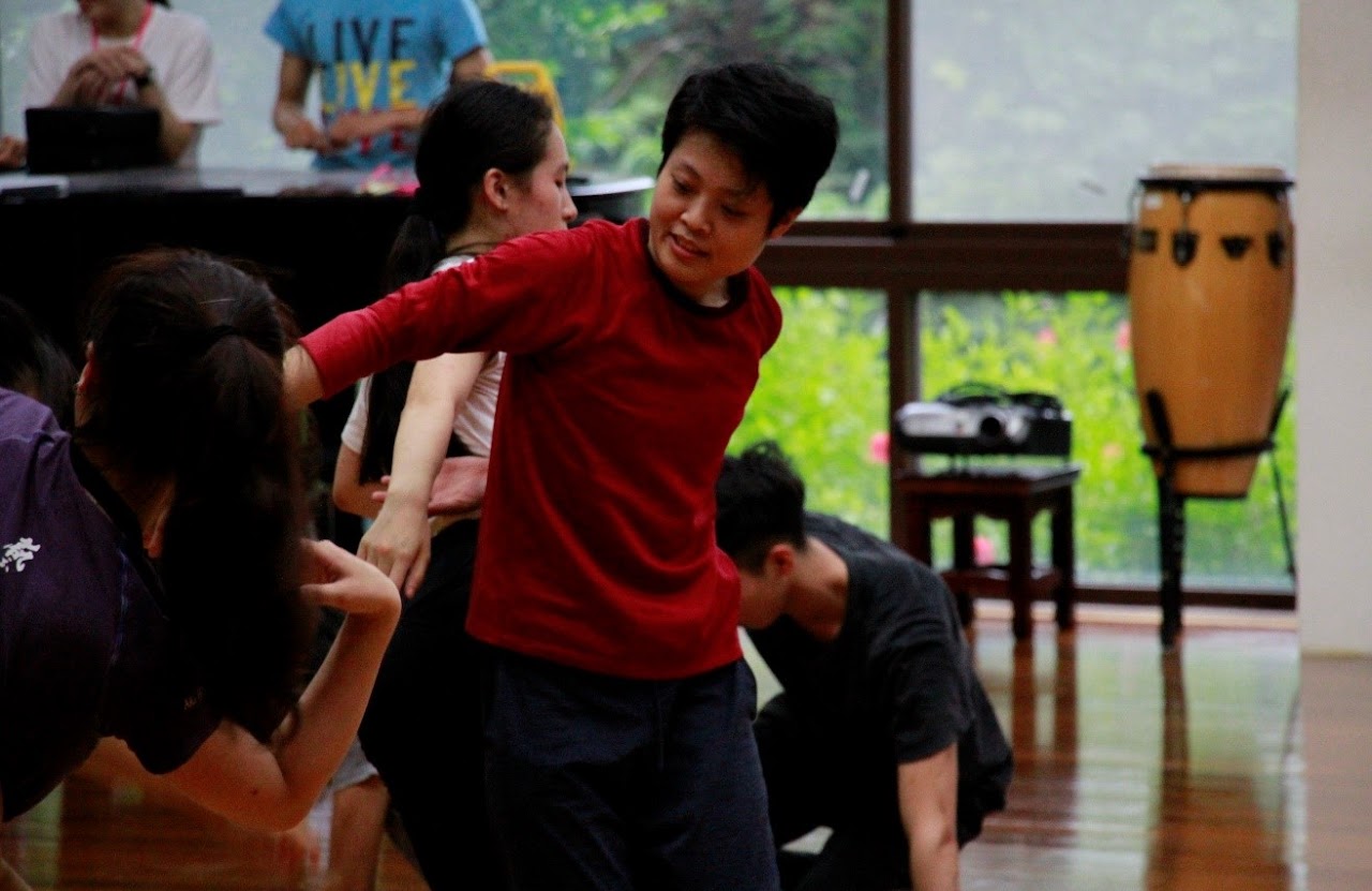 第一梯次《趨勢探究‧洞窺頂尖》肢體工作坊片段