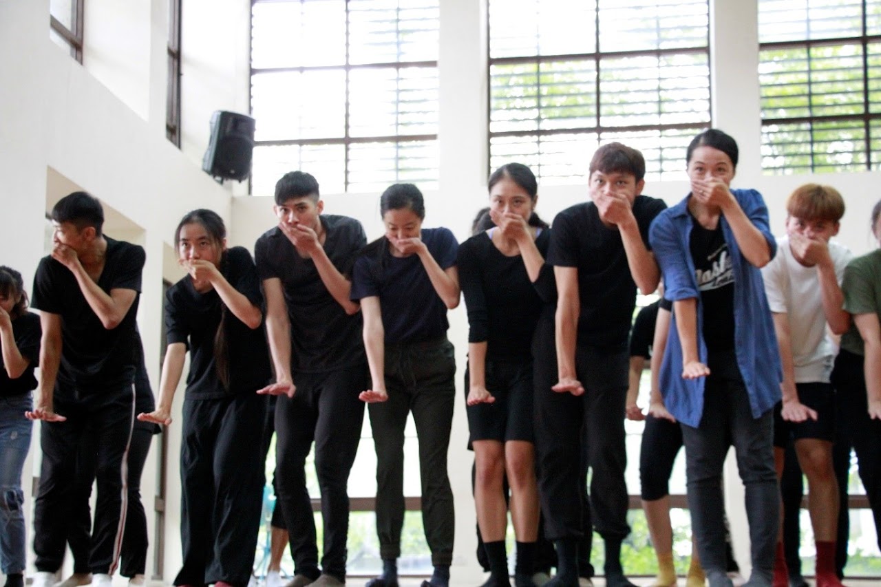 第二梯次《大師開路・親炙巨擘》肢體工作坊，編舞家蔡慧貞教授學員舞作片段